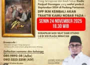 Andre Rosiade: IKM Traktir Warga Minang Nonton Gratis Film “Nia” di Plaza Senayan