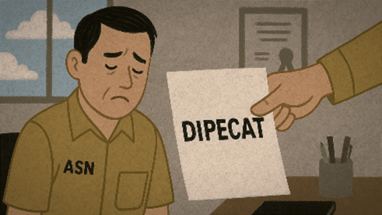 Ilustrasi ASN dipecat. (Ist)