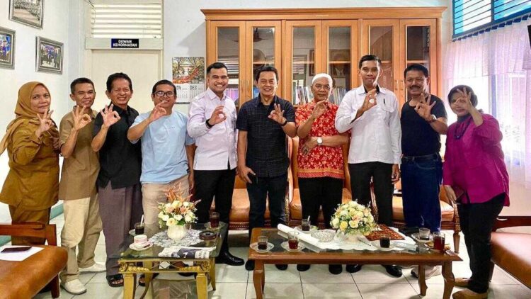 Kementerian HAM (Kemenham) berkunjung ke PWI Sumbar. (dok. istimewa)