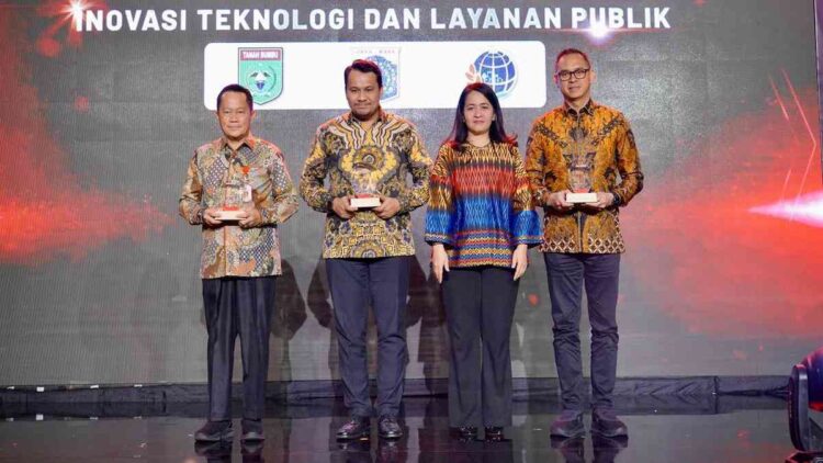 Kementerian ATR BPN dapat penghargaan dari Berita Satu. (dok. istimewa)