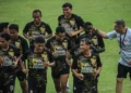 Latihan para pemain Semen Padang FC. (dok. ILeague)
