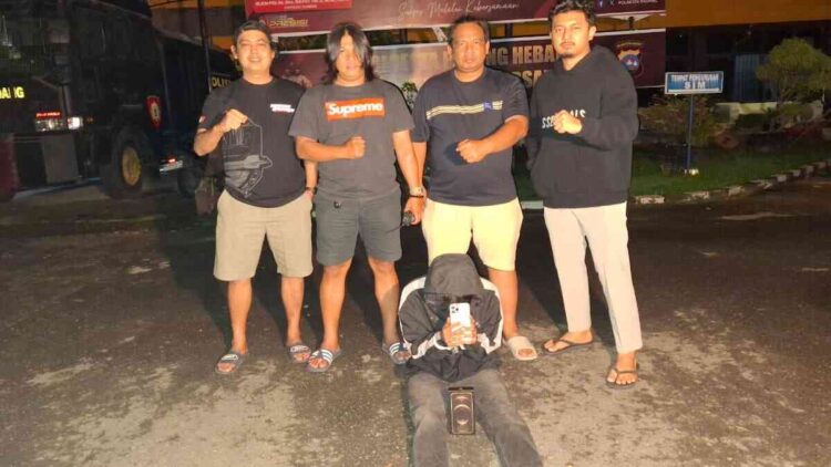 Pelaku pencurian spesialis rumah kos di Padang diciduk Tim Klewang. (dok. istimewa)