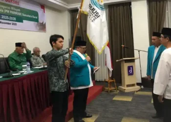 Pelantikan pengurus PARMUSI Sumbar. (dok. adpsb)