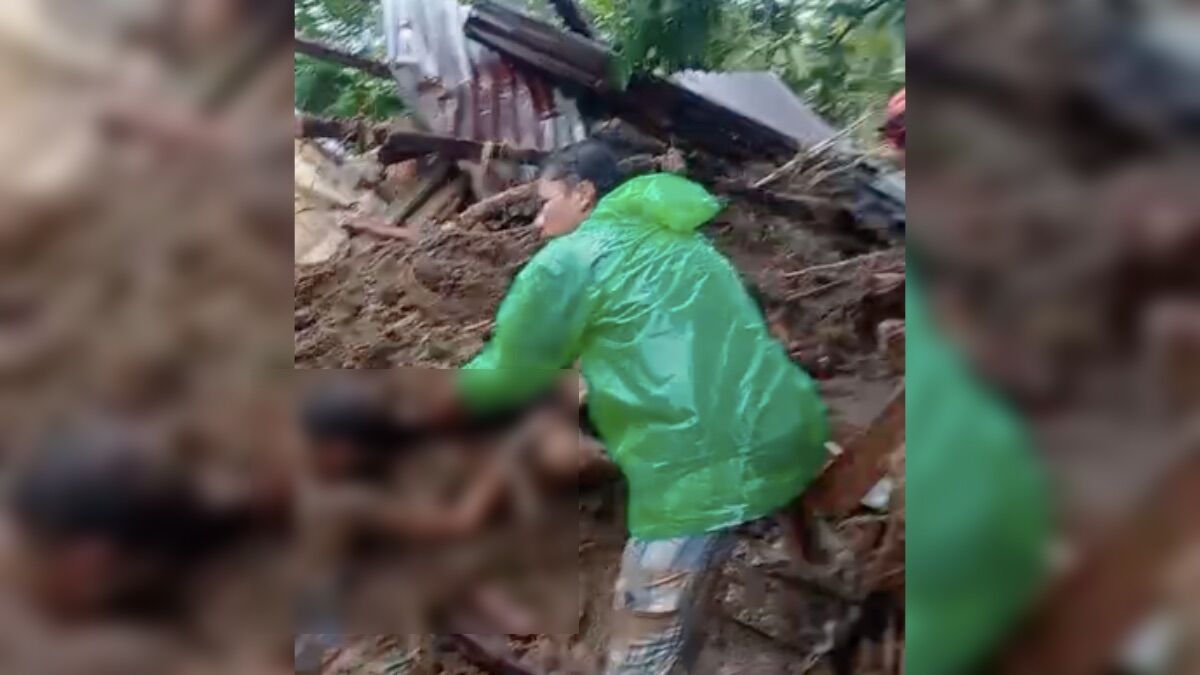 Penemuan mayat diduga terserah air bah di kawasan Lumin Park. (dok. istimewa)