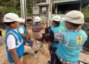 PLN ULP Sitiung Lakukan Penyalaan Pelanggan TM 240.000 VA untuk PT Bukit Raya Mudisa