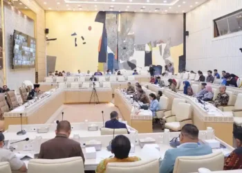 Rapat Panja Komisi II DPR RI dengan Kementerian ATR/BPN. (dok. istimewa)