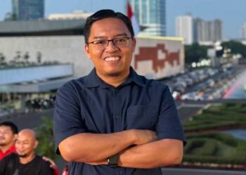 Reviandi, jurnalis dan pendukung Semen Padang FC. (dok. pribadi)