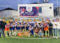 Tim Mini Soccer BRI sukses meraih gelar Juara 1 pada ajang Pekan Olahraga dan Seni (Porseni) Forum Komunikasi Industri Jasa Keuangan (FKIJK) Sumatera Barat Tahun 2025. (dok. istimewa)