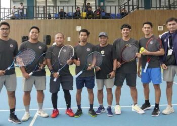 Tenis UNP Menang Telak di Sejumlah Partai pada Hari Kedua LPTK Cup XXII