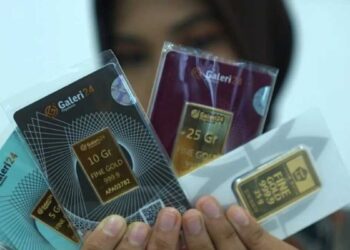 Harga Emas Pegadaian Naik Dua Hari Berturut-turut, UBS dan Galeri24 Kompak Menguat