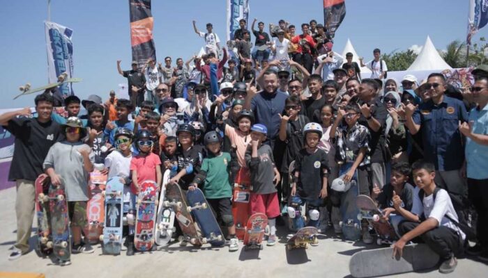 Wako Fadly Amran Buka Iven Padang Skateland 2025 di Pantai Padang