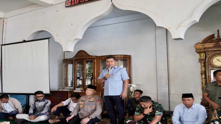Pemkab Solok melakukan sosialisasi geothermal di Nagari Batu Bajanjang. (Foto: Dok. Diskominfo Kabupaten Solok)