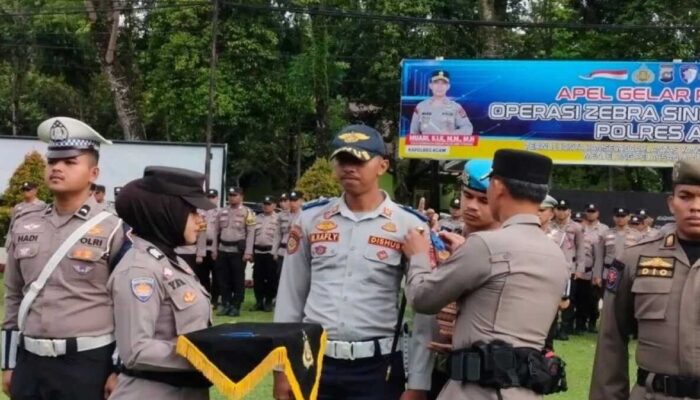 Operasi Zebra Singgalang Dimulai, Polres Agam Perketat Pengawasan di Titik Rawan