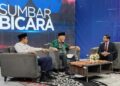 Gubernur Mahyeldi Ungkap Persiapan Sumbar Jadi Tuan Rumah Konferensi Wakaf Internasional 5 Gubernur Mahyeldi menyebut akan menggelar konferensi wakaf Internasional pada acara Sumbar Bicara di TVRI Sumbar. (dok. adpsb)