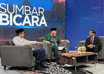 Gubernur Mahyeldi Ungkap Persiapan Sumbar Jadi Tuan Rumah Konferensi Wakaf Internasional 1 Gubernur Mahyeldi menyebut akan menggelar konferensi wakaf Internasional pada acara Sumbar Bicara di TVRI Sumbar. (dok. adpsb)