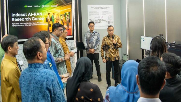 AI-RAN Research Center Diresmikan, Dorong Pertumbuhan Digital Indonesia 1 Kolaborasi tiga perusahaan di Indosat AI-RAN Research Center. (dok. istimewa)