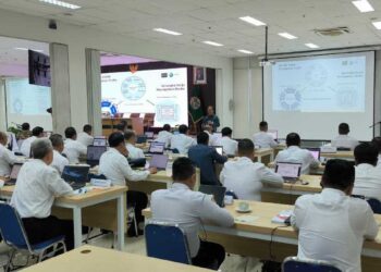 Pelatihan manajemen resiko tingkat lanjut di Kementerian ATR/BPN. (dok. istimewa)