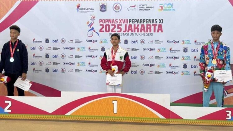 Tim senam Sumbar raih emas di Popnas XVII di Jakarta. (dok. istimewa)
