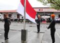 Upacara peringatan Hari Pahlawan yang digelar KAI Divre II Sumbar. (dok. istimewa)