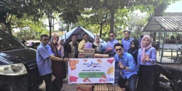 Bank Nagari Siteba Salurkan Bantuan untuk Warga Terdampak Banjir Bandang di Surau Gadang