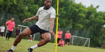 Boubakary Diarra saat berseragam PSIS Semarang. (dok. I League)
