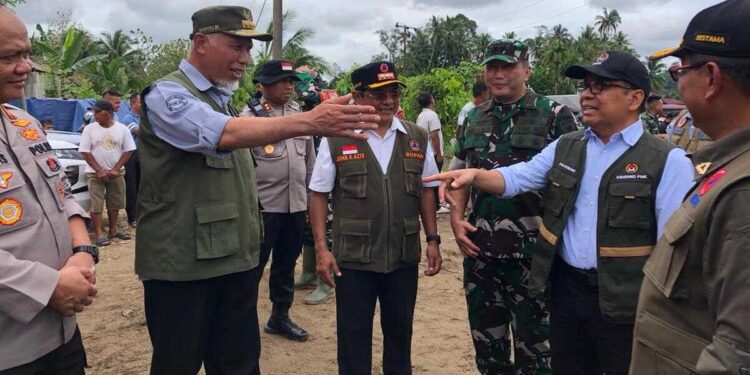 Home 48 Gubernur Mahyeldi dampingi Menko PMK Pratikno. (dok. istimewa)