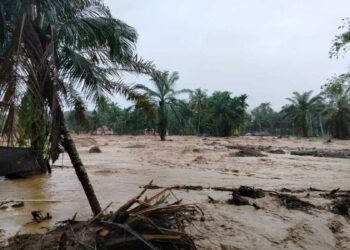 Sungai Batang Nanggang Agam Meluap, Akses Jalan Provinsi Ditutup Sementara