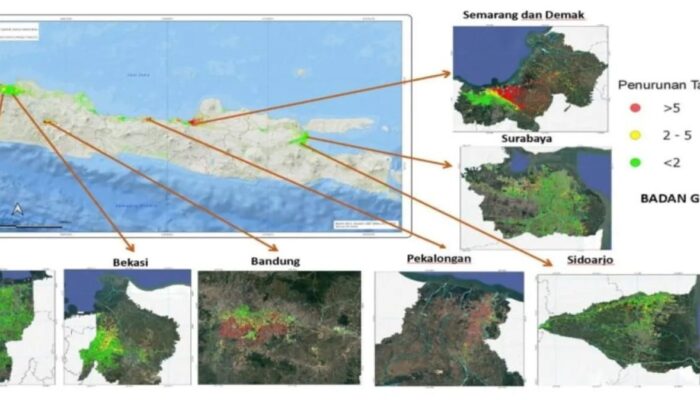 Bandung hingga Jakarta Terancam Amblas, Ini Peringatan Badan Geologi