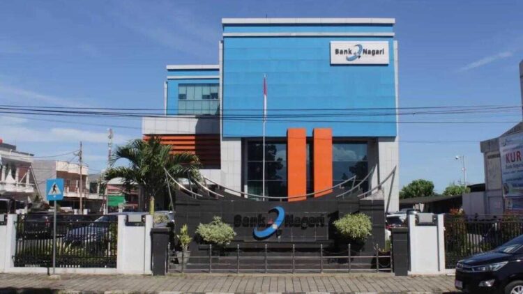 Kantor Pusat Bank Nagari di Jalan Pemuda No.21 Padang. (dok. istimewa)