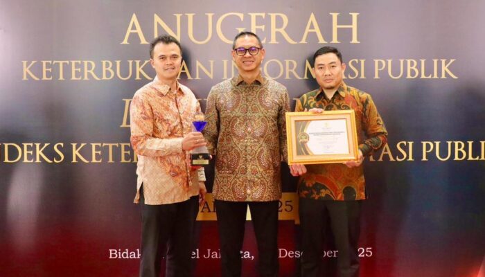 Konsisten Lima Tahun Berturut-turut, Kementerian ATR/BPN Raih Penghargaan Badan Publik Predikat Informatif 2025