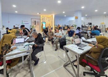 Suasana di Mall Pelayanan Publik (MPP) Kota Padang. (dok. istimewa)