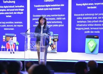 Menkomdigi Meutya Hafid dalam acara Indonesia Digital. (dok. istimewa)