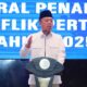 Menteri ATR/BPN saat memberi sambutan dalam acara penanganan konflik pertanahan. (dok. atrbpn)
