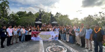 Pertemuan Ketum KONI Sumbar dan jajaran dengan Bupati Padang Pariaman dan mengecek kesiapan Porprov Sumbar 2026. (dok. istimewa)