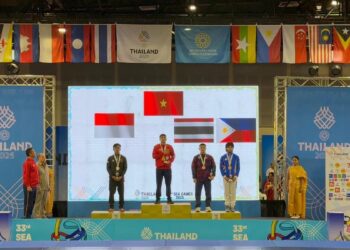 Pegulat Sumbar raih medali perak di SEA Games 2025. (dok. istimewa)