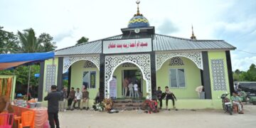 Peresmian Masjid Ummu Ahmad oleh Sekda Arry Yuswandi. (dok. istimewa)