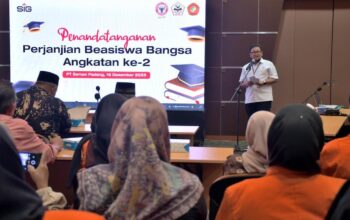 Perjanjian Beasiswa Bangsa Angkatan 2025. (dok. istimewa)