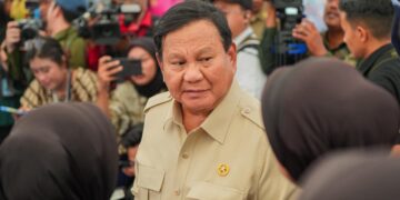 Presiden Prabowo datang ke lokasi bencana di Sumbar. (dok. istimewa)