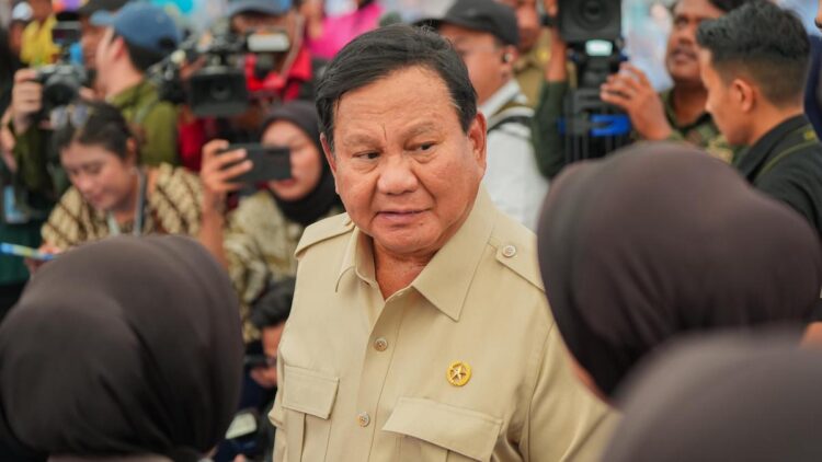 Presiden Prabowo datang ke lokasi bencana di Sumbar. (dok. istimewa)
