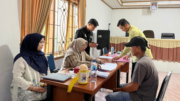 Program redistribusi sertifikat di Nagari Aia Gadang. (dok. istimewa)