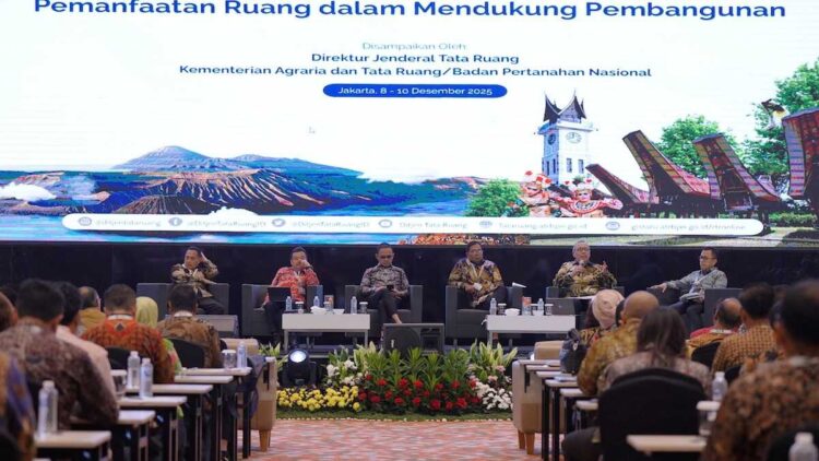 Kementerian ATR/BPN Revisi Peraturan Tata Ruang agar Resilient terhadap Bencana dan Perubahan Iklim 1 Rakernas ATR/BPN 2025. (dok. istimewa)