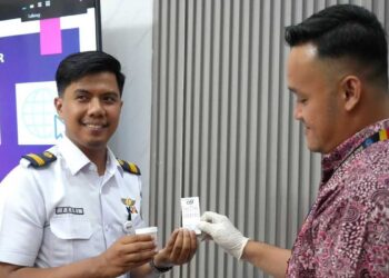 Random check P4GN KAI Divre II Sumbar dengan BNN. (dok. istimewa)