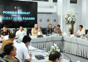 Rapat persiapan nataru Pemko Padang. (dok. istimewa)