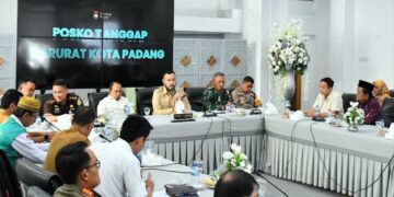 Rapat persiapan nataru Pemko Padang. (dok. istimewa)