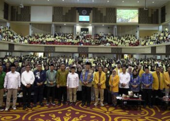 Ribuan mahasiswa dilepas KKN ke daerah bencana. (dok. istimewa)