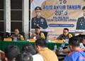 Rilis akhir tahun Polres Nias 2025. (dok. istimewa)