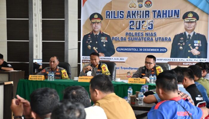 Polres Nias Konsisten Tingkatkan Kinerja di Tengah Dinamika Kejahatan