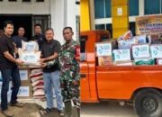 BRI Simpang Empat Gerak Cepat Bantu Korban Banjir dan Longsor di Pasbar