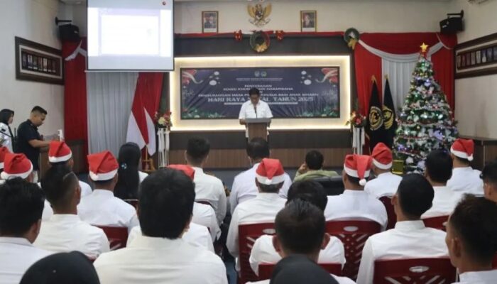 Lapas Padang Beri Remisi Natal 2025 untuk 34 Warga Binaan