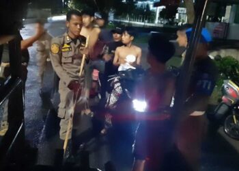 Satpol PP Padang amankan remaja yang hendak tawuran di kawasan Koto Tangah. (dok. istimewa)